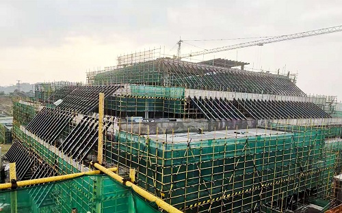 异性钢结构建筑施工方案