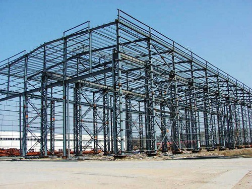 大型钢结构厂房安装